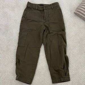 Banana Republic Dark Olive Cargo Pants